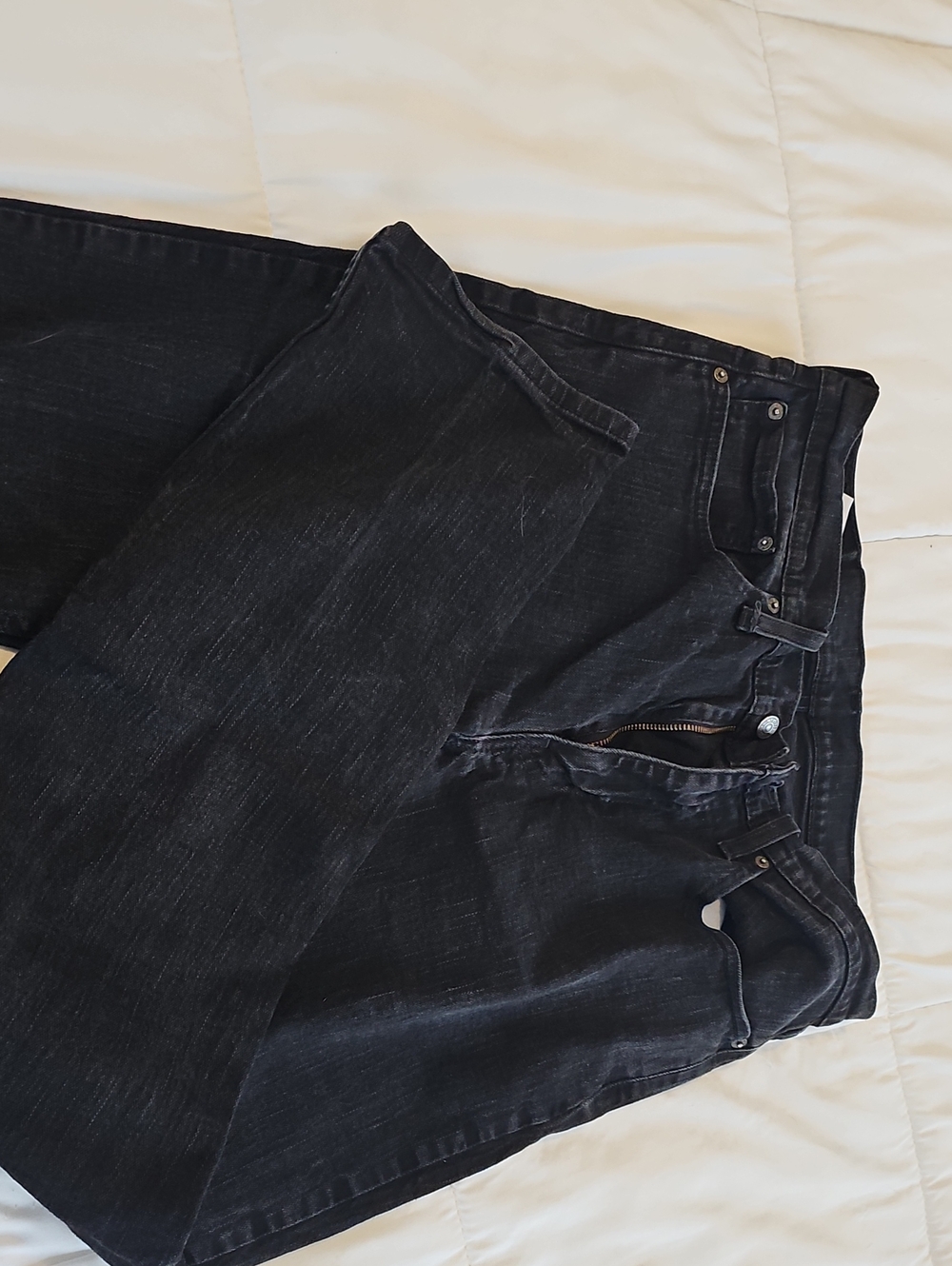 Levi's Men's Straight Black Jeans